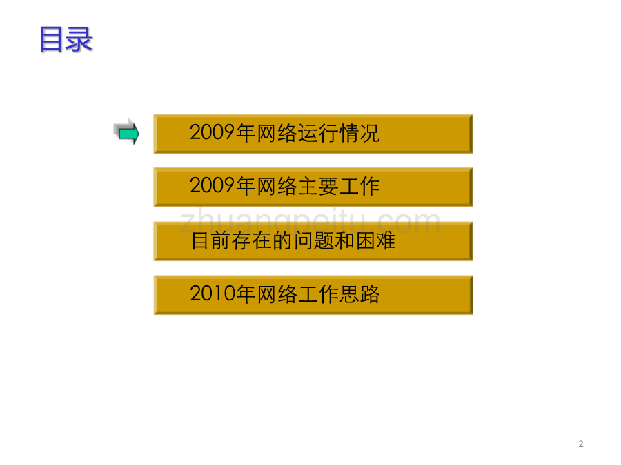 2009年工作总结及2010年工作思路--浙江移动网络部_第2页