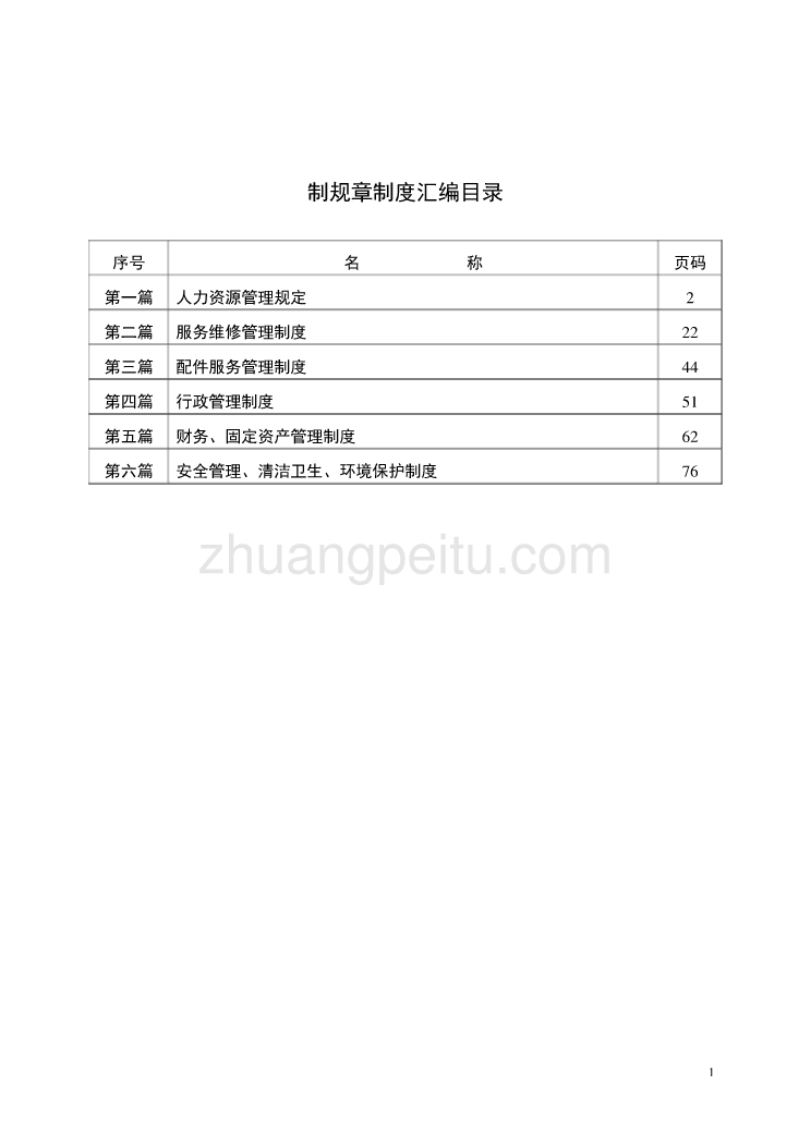 4S店规章制度汇编_第2页