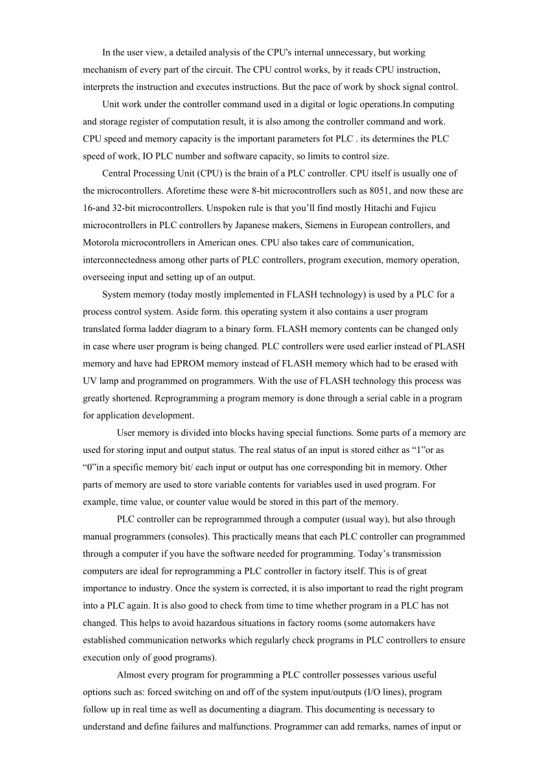 PLC梯形图、电路设计的研究-外文文献_第3页