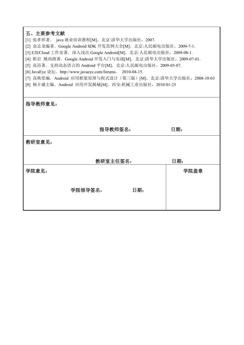 基于Android的形象设计开题报告_第3页