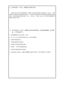 基于Android的形象設(shè)計(jì)任務(wù)書