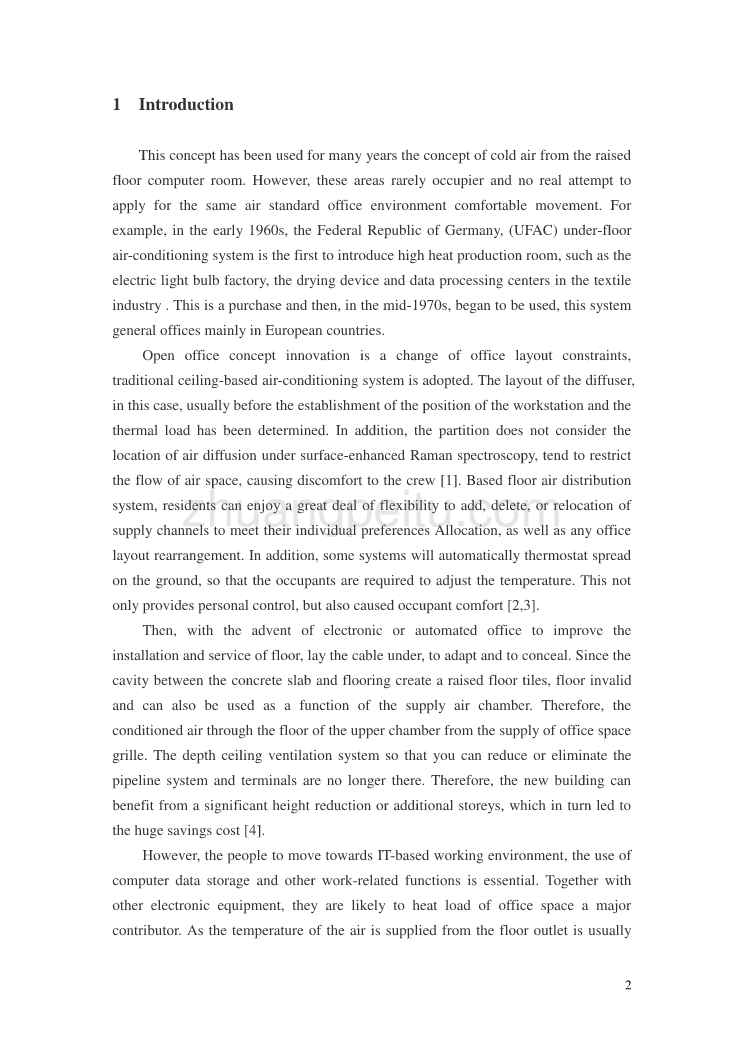 外文翻译--热带地区地板空调系统的室内空气品质和热舒适性的调查  英文版_第3页