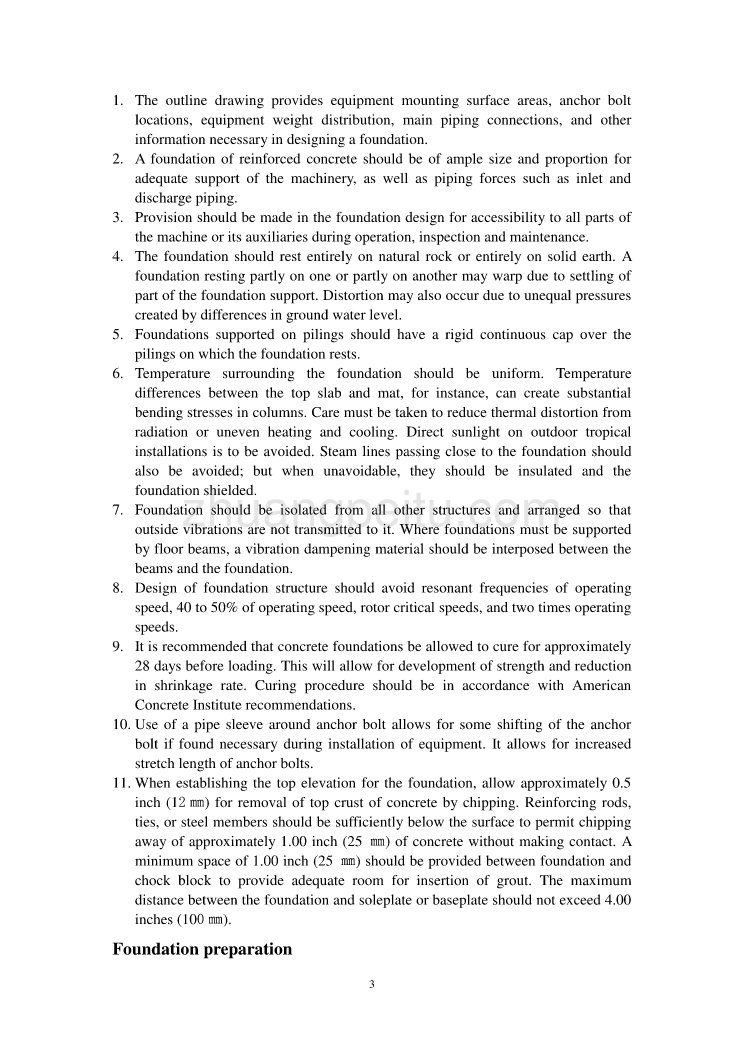 外文翻译--芳烃装置Elliott机械设备的安装_第3页