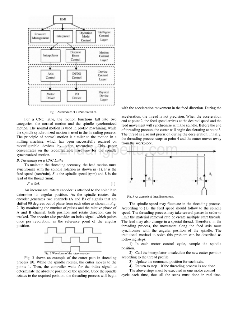 外文翻译--一种新的可重构逻辑的数控车床控制器  英文版_第2页