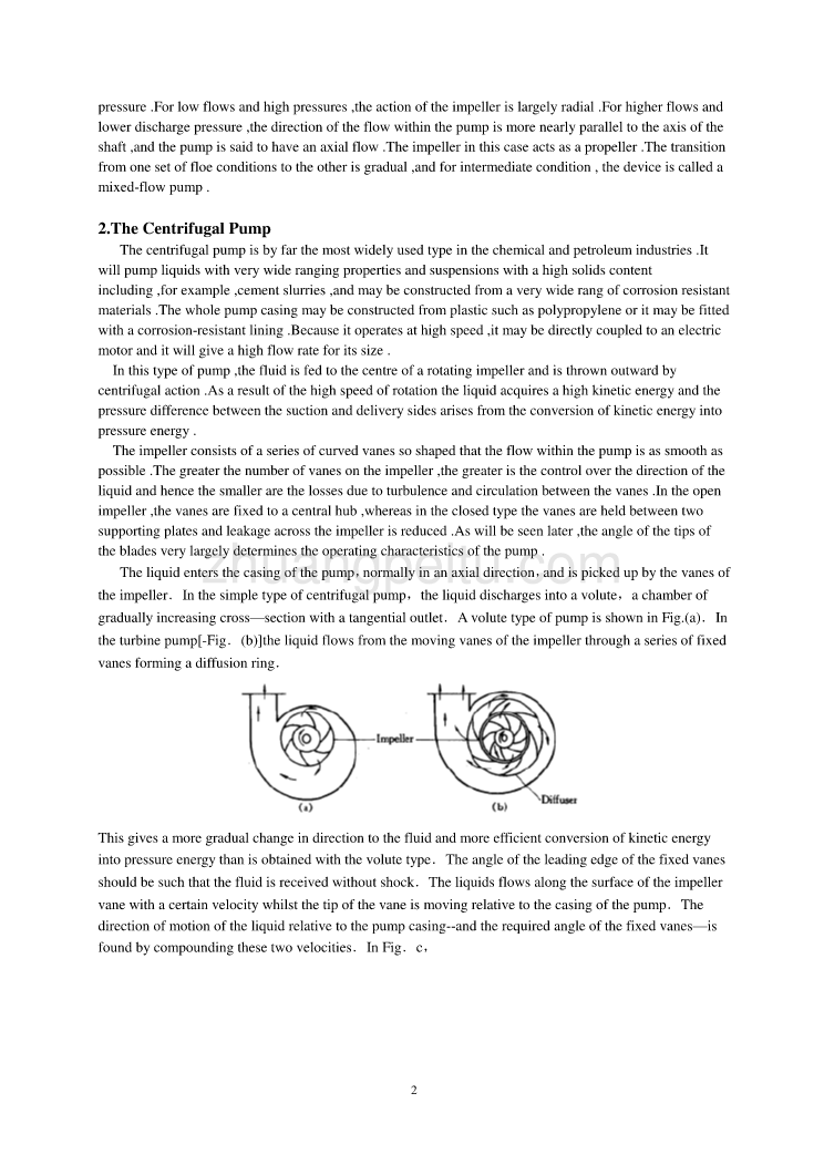 外文翻译--化工工业离心泵_第2页