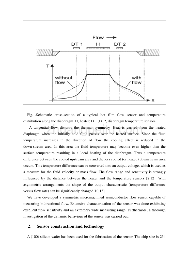 微型半导体流量传感器的开发毕业课程设计外文文献翻译、中英文翻译、外文翻译_第2页