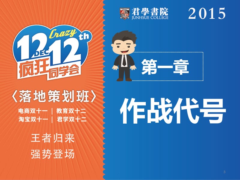 2015双十二疯狂同学会课件PPT_第3页