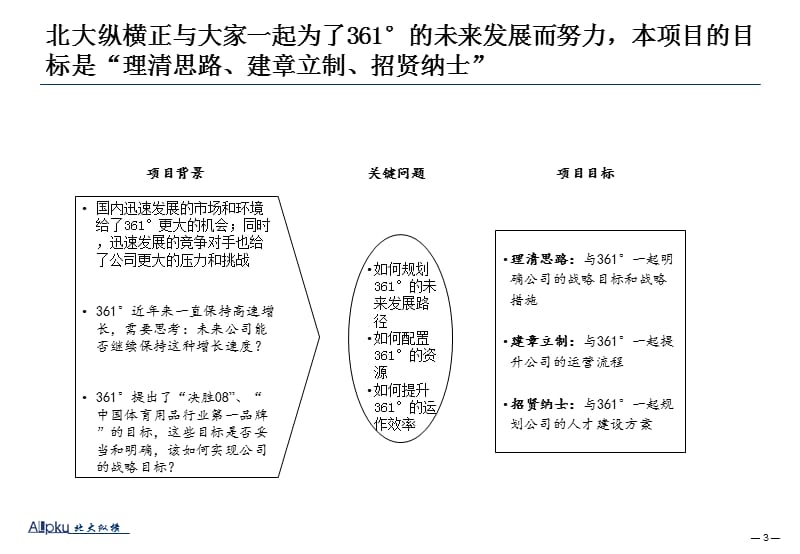 北大纵横 2006 361°战略规划项目战略诊断报告PPT课件PPT_第3页