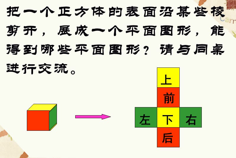 长方体(展开与折叠)PPT教学课件_第3页