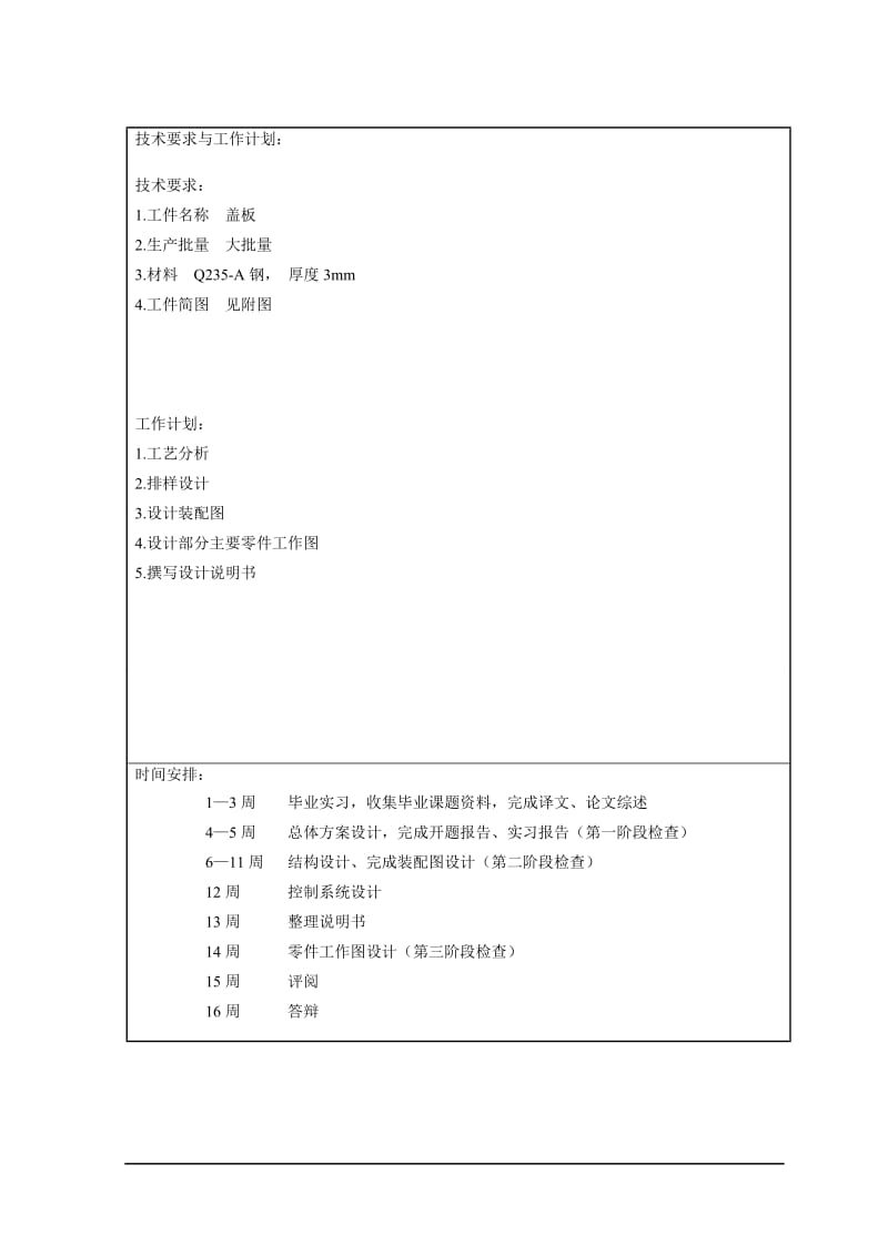 盖板落料、冲孔、弯曲复合模设计_第2页