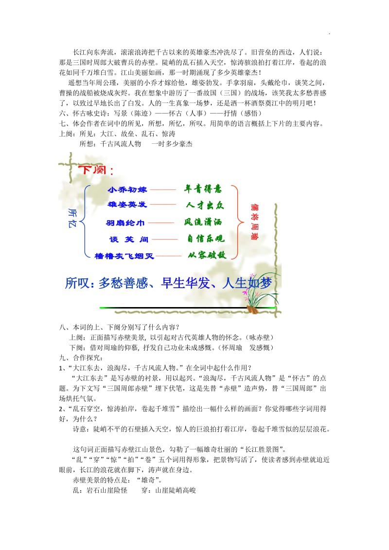 《苏轼词两首》教案_第2页