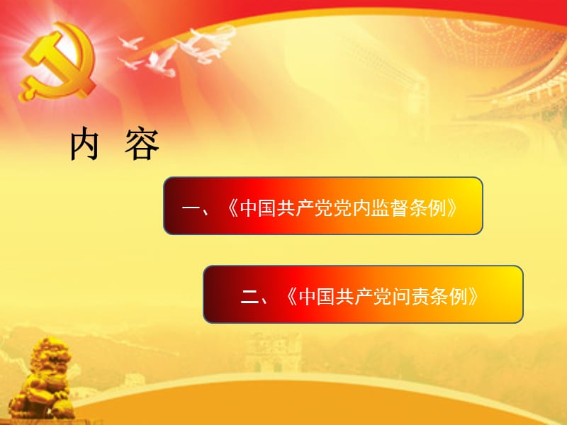 《中国共产党党内监督条例》PPT课件_第2页