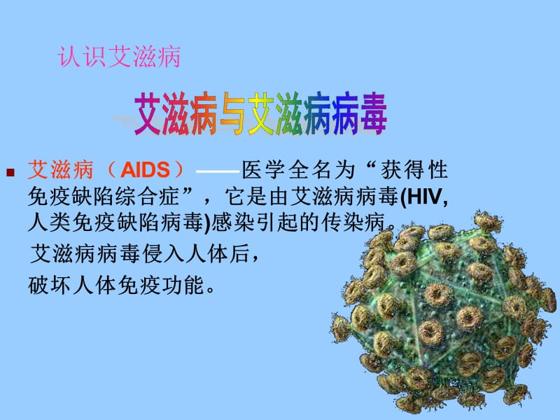 艾滋病基本知识医学PPT_第2页