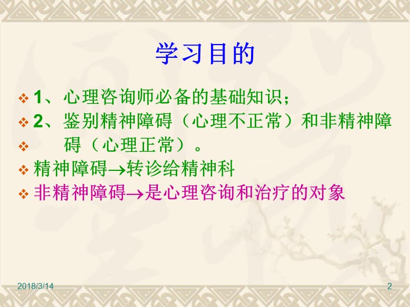 变态心理学症状学医学PPT_第2页