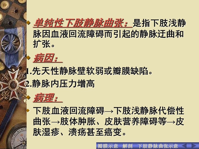 单纯性下肢静脉曲张病人的护理医学幻灯片_第3页