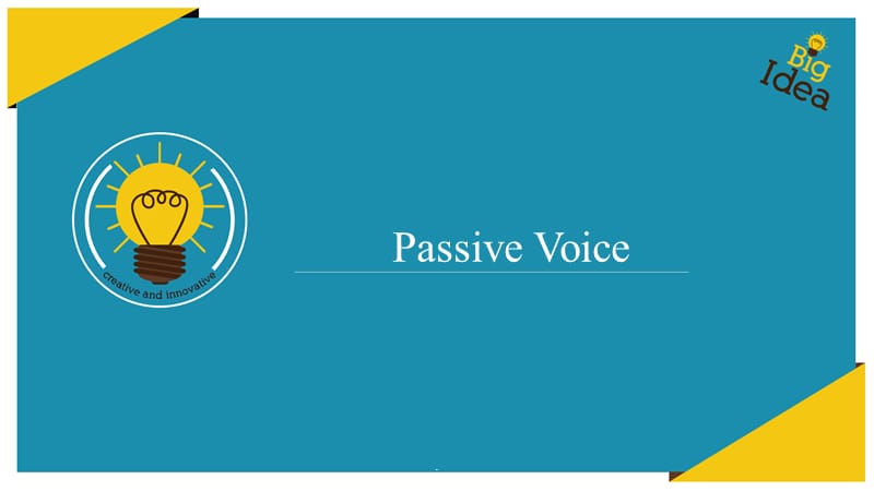Lesson6-Passive-Voice演示课件_第1页