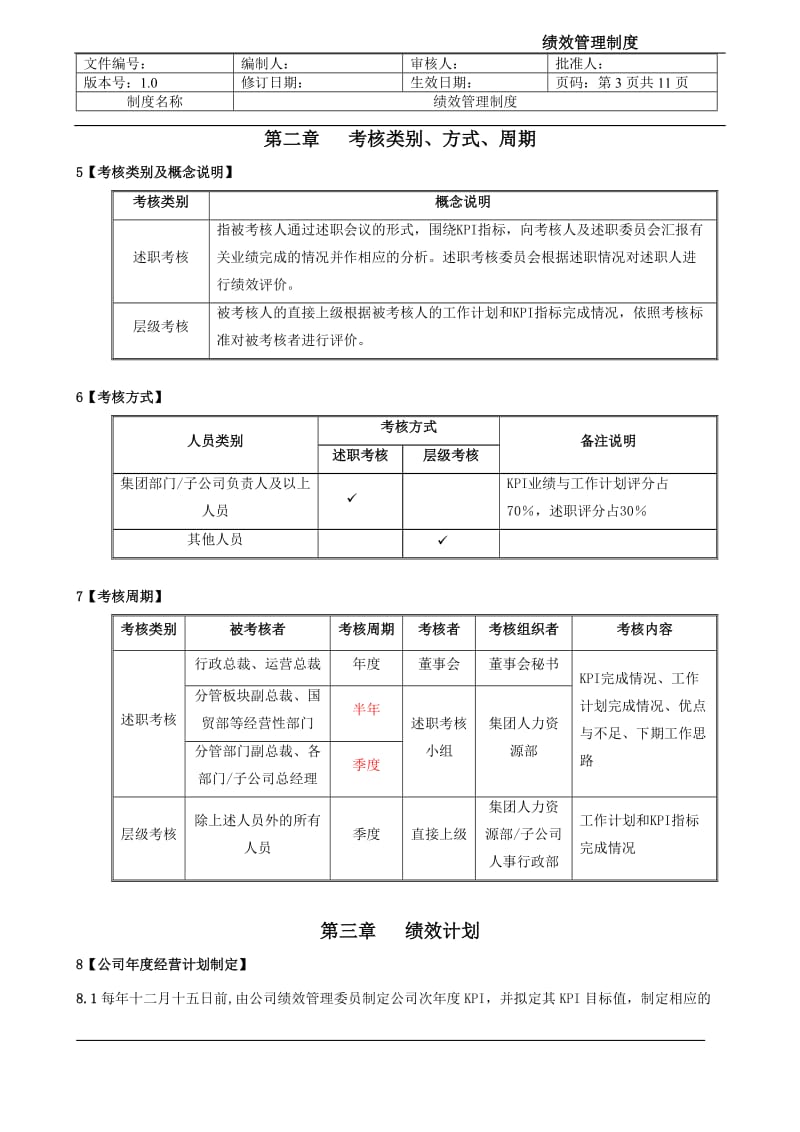 IT集团公司绩效管理制度_第3页