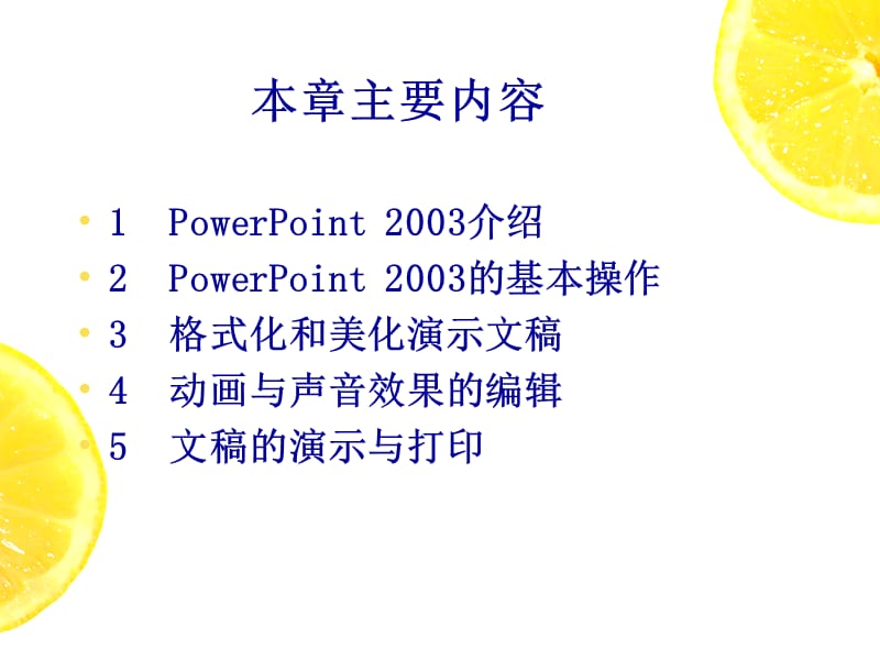 PowerPoint2003基础教程PPT演示课件_第2页