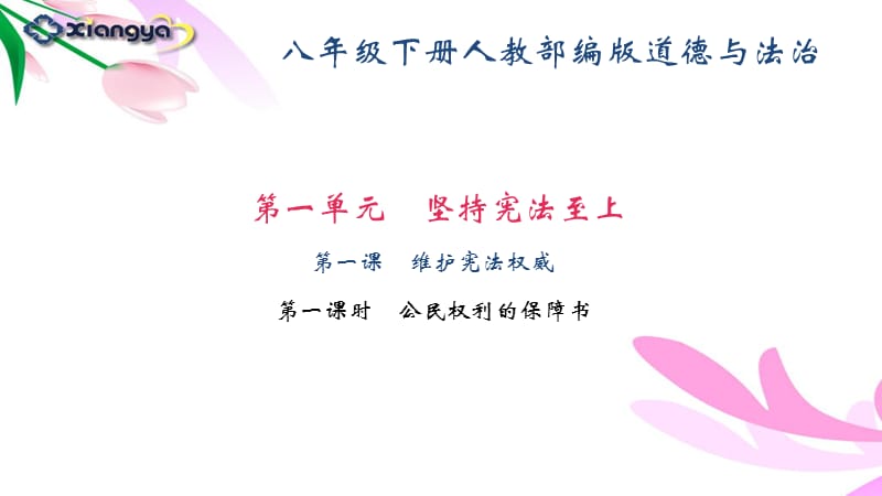 部编版八年级道德与法治下册复习课件1-2课PPT课件_第1页