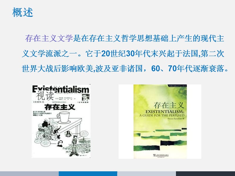 华南农业大学外国文学流派存在主义文学演示文档_第2页