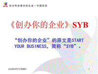 SYB课件(大学生版)演示文档