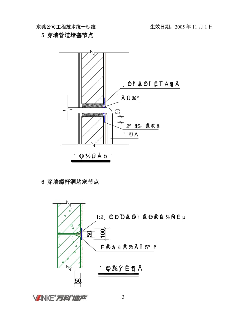 万科工程技术统一标准(建筑防水)_第3页