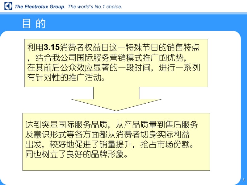 伊莱克斯营销推广方案_第3页