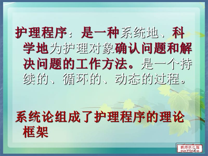 护理学基础执业考辅导护理程序 PPT课件_第2页