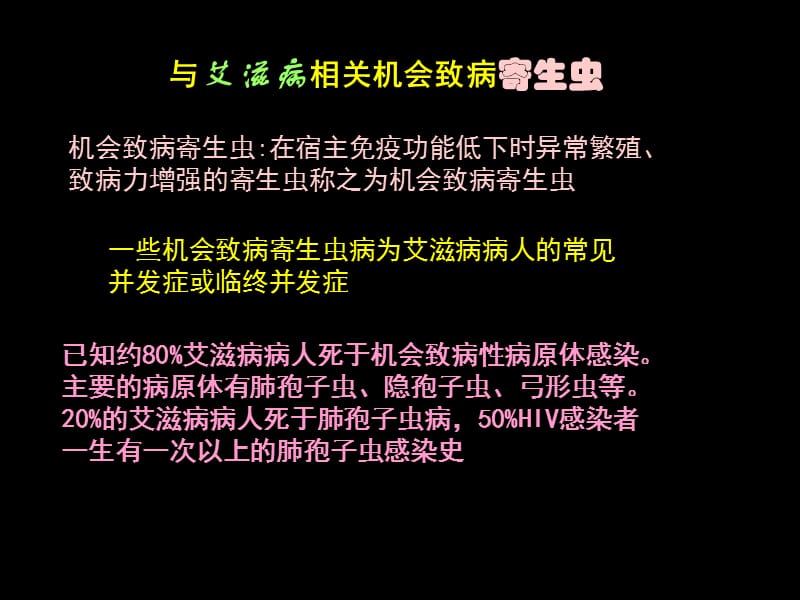 机会致病性原虫 ppt课件_第1页