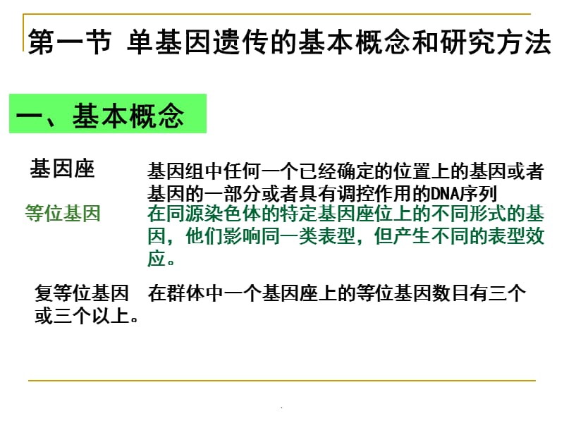 单基因病PPT演示课件_第3页