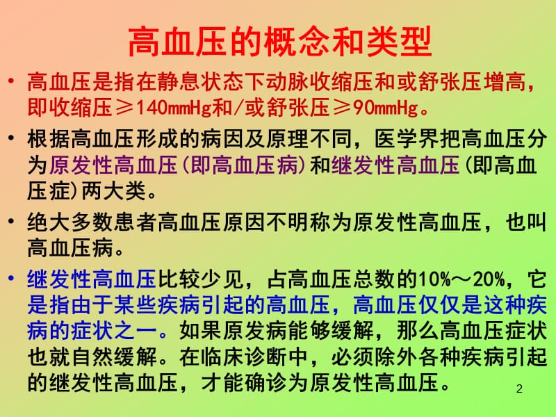 高血压病的用药指导PPT课件_第2页