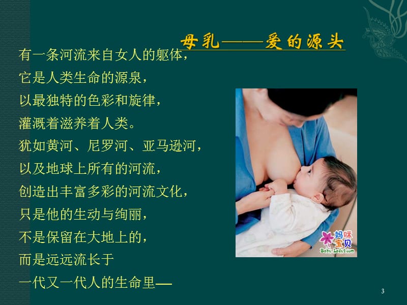 母乳喂养相关知识暨产科促进母乳喂养的规定ppt课件_第3页