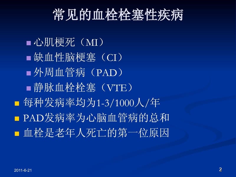 抗血小板和抗凝药物使用指南 ppt课件_第2页