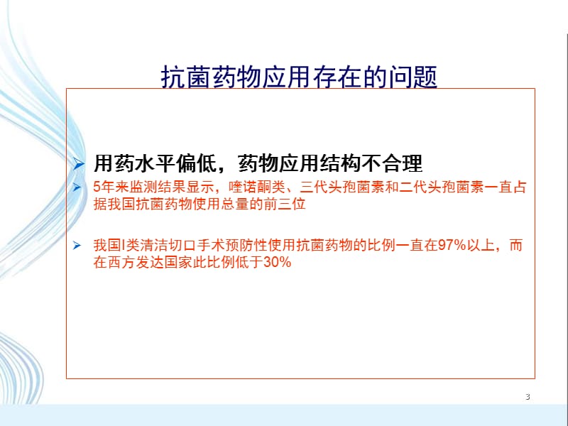 抗菌药物临床应用知识讲座PPT课件_第3页