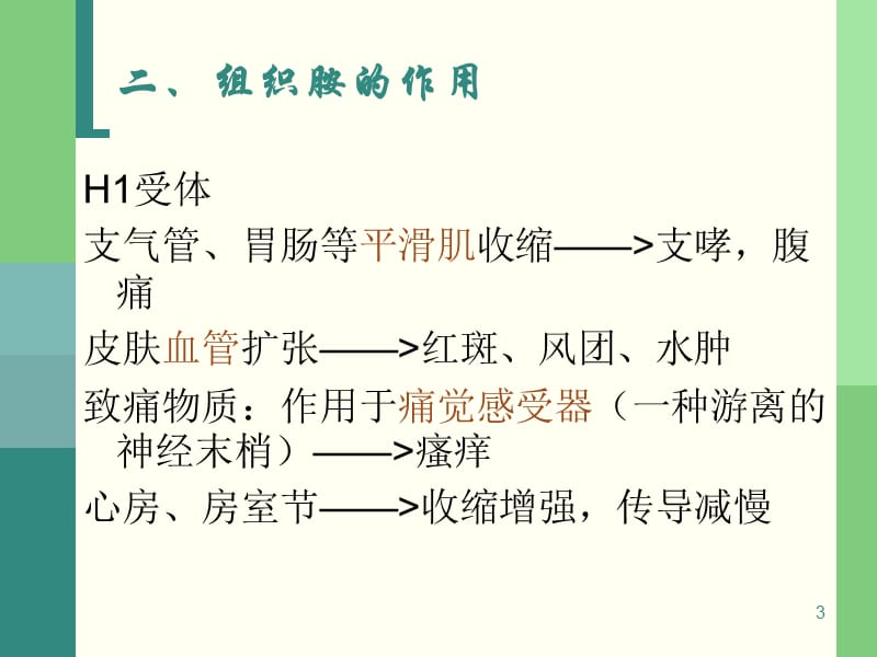 抗组胺药的应用PPT课件_第3页