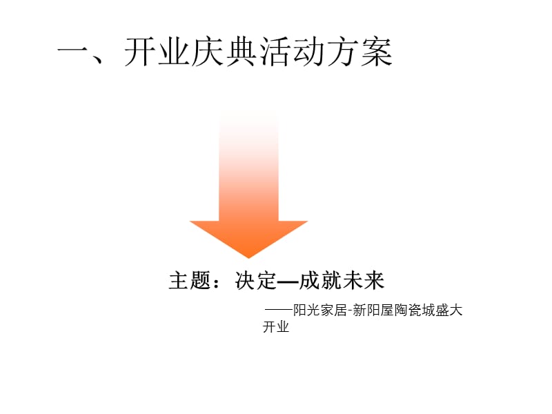 新阳屋陶瓷城开业庆典策划案ppt演示课件_第2页