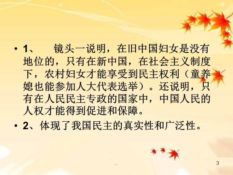 1.1人民民主专政：本质是人民当家作主PPT演示课件_第3页