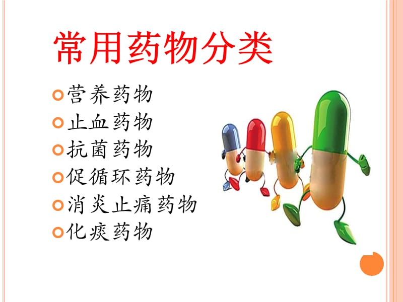 急救药品的应用PPT演示课件_第2页