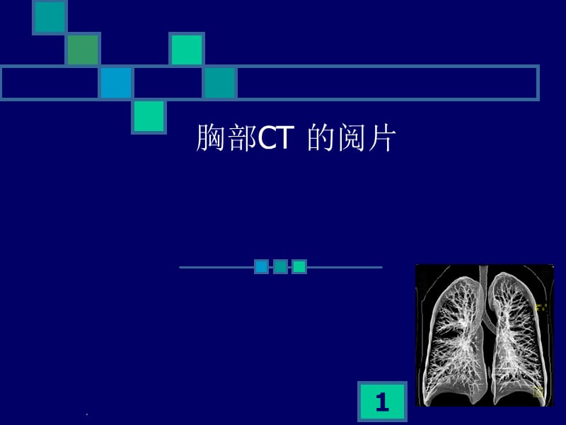 肺CT阅片PPT演示课件_第1页