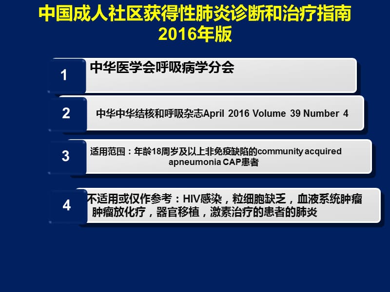 社区获得性肺炎CAP指南解读及抗生素应用PPT课件_第2页