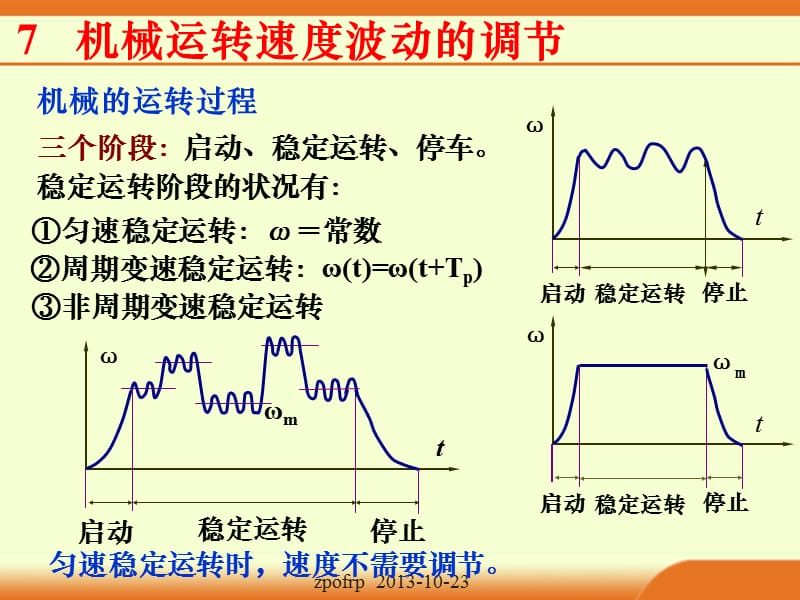 机械的调速与平衡- 机械运转速度波动的调节、回转件的平衡_第2页