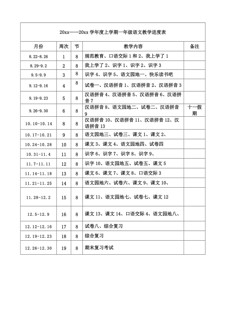 部编人教版一年级上册语文教案(含教学反思)_第2页