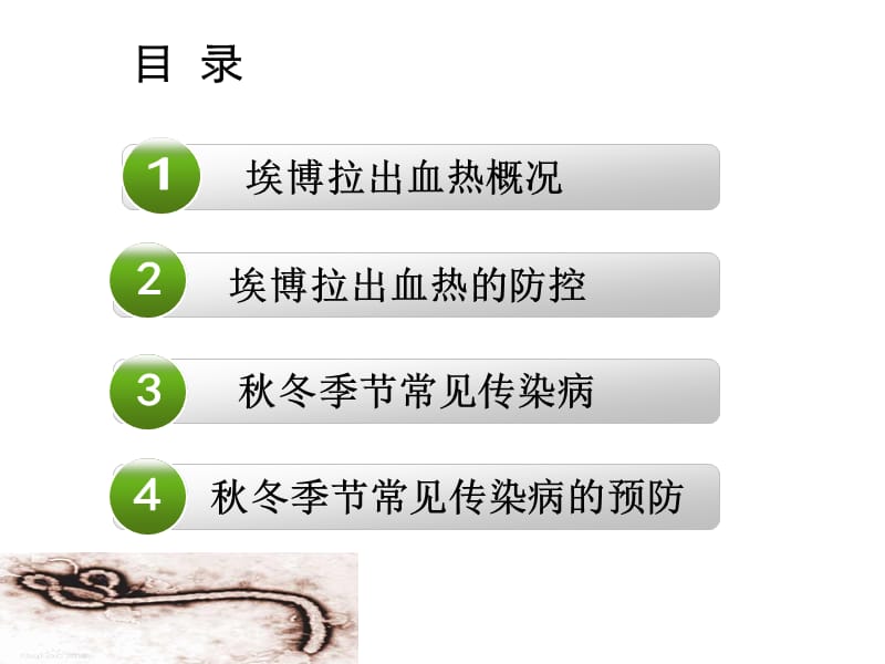 埃博拉疫情及秋冬常见传染病的防护PPT课件_第2页