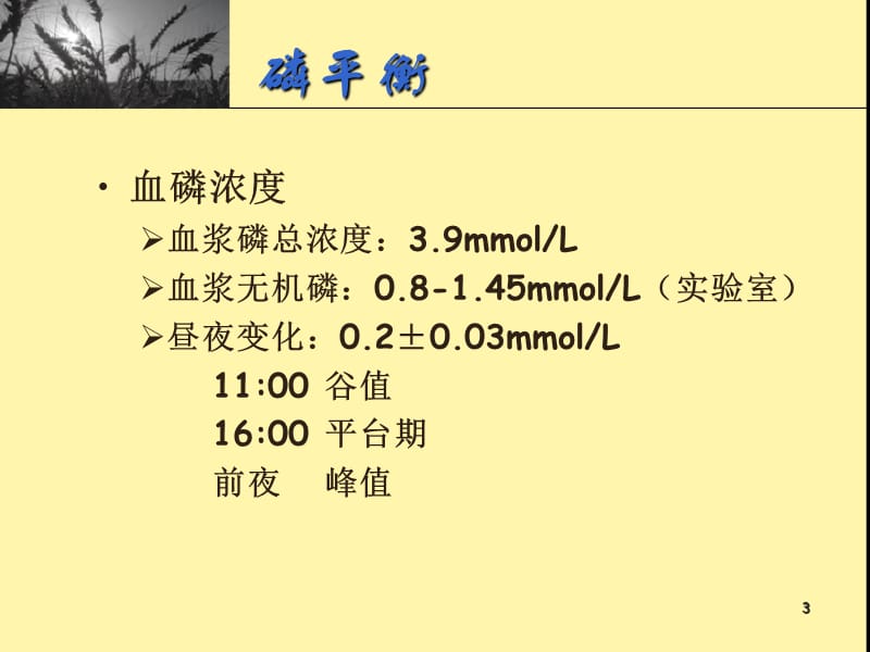 低磷血病因与治疗ppt课件_第3页