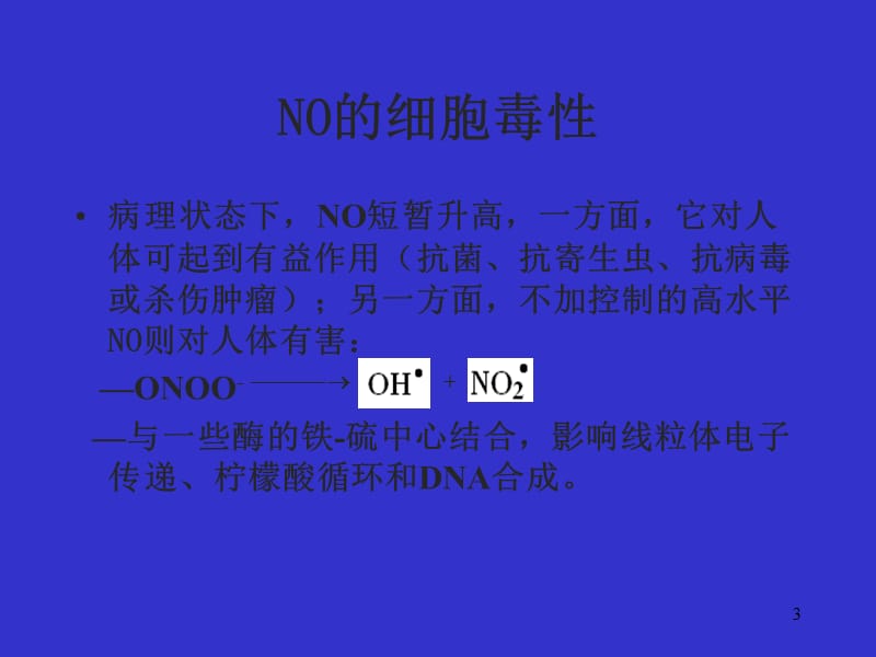 一氧化氮和心血管疾病ppt课件_第3页