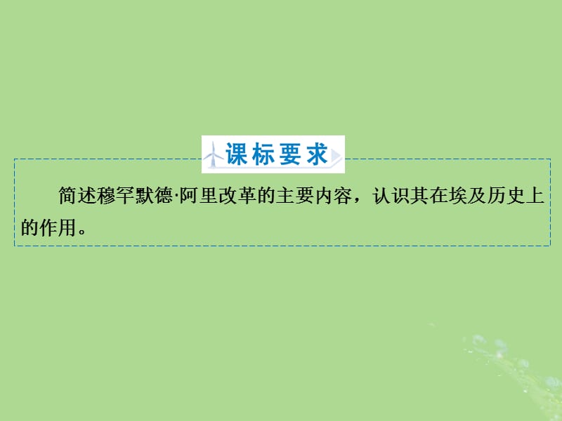 高中历史北师大版选修1第六章埃及穆罕默德阿里改革6.2穆罕默德阿里改革ppt课件_第2页