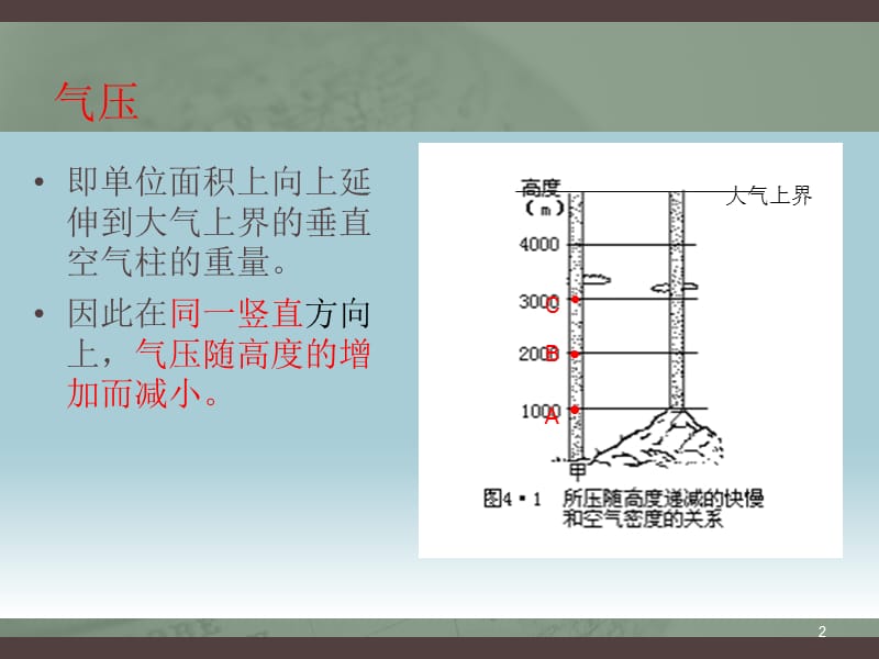 大气环境二热力环流与大气的水平运动解读ppt课件_第2页