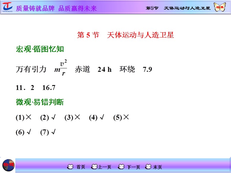 天体运动与人造卫星ppt课件_第1页