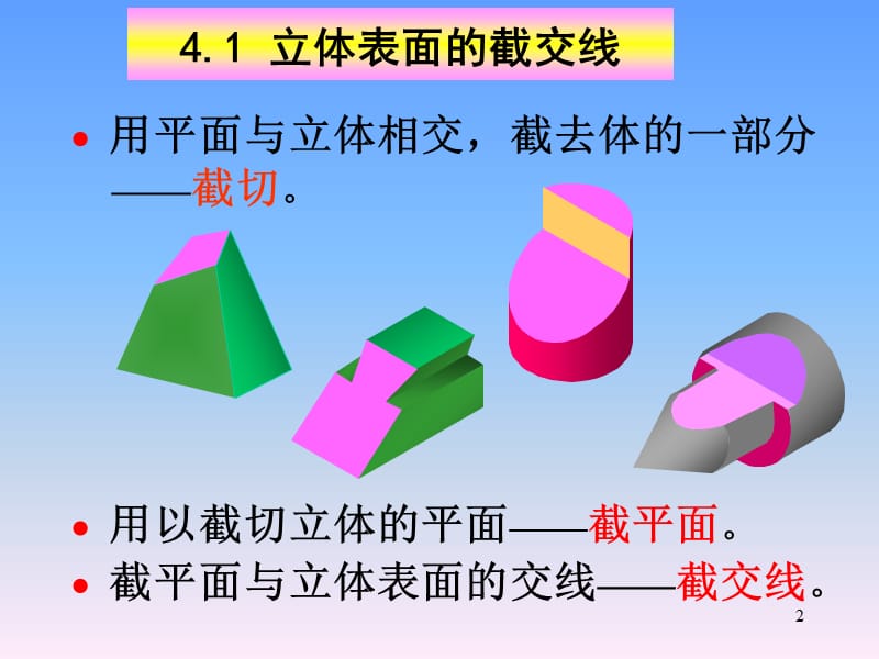 立体表面的交线ppt课件_第2页