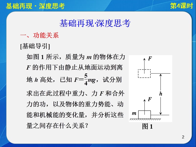 机械能一轮复习第4课时ppt课件_第2页